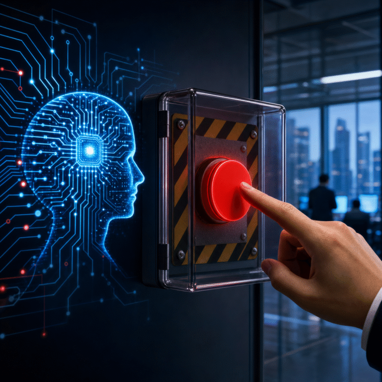 AI kill switch - AI agent safety - agentic applications - autonomous AI governance - revoke access credentials - API key revocation - session quarantine - circuit breaker for AI - zero-privilege access - spend and rate governors - spend limit enforcement - AI isolation and rollback - kill switch telemetry logging - incident response for AI agents - OWASP agentic AI guidance